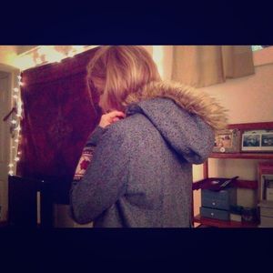 Anthropologie winter jacket XS